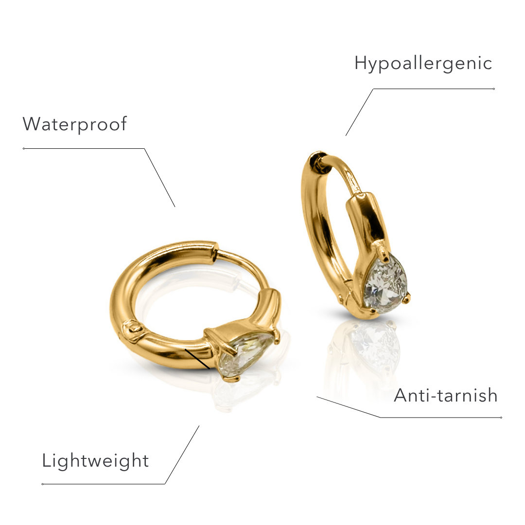 Rush Hour Hoop Earrings