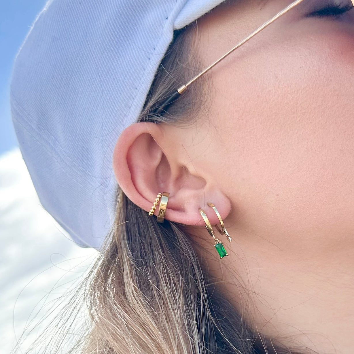 Unite Gold Ear Cuff - Ever Jewellery