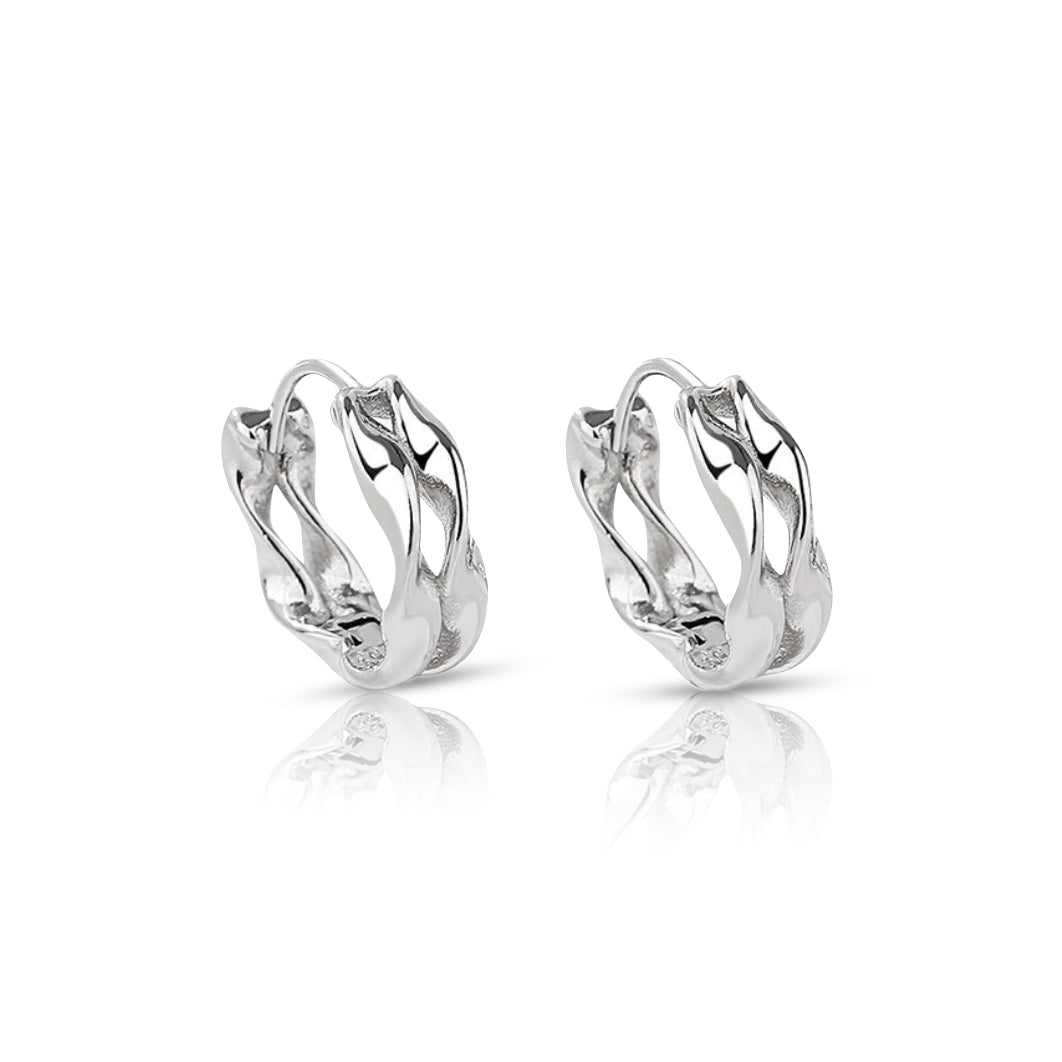 Elevation Hoop Earrings