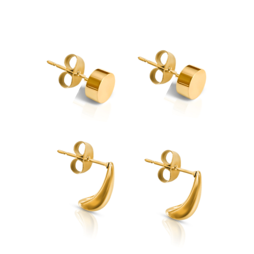 Swift + Qualify Stud Earrings Bundle