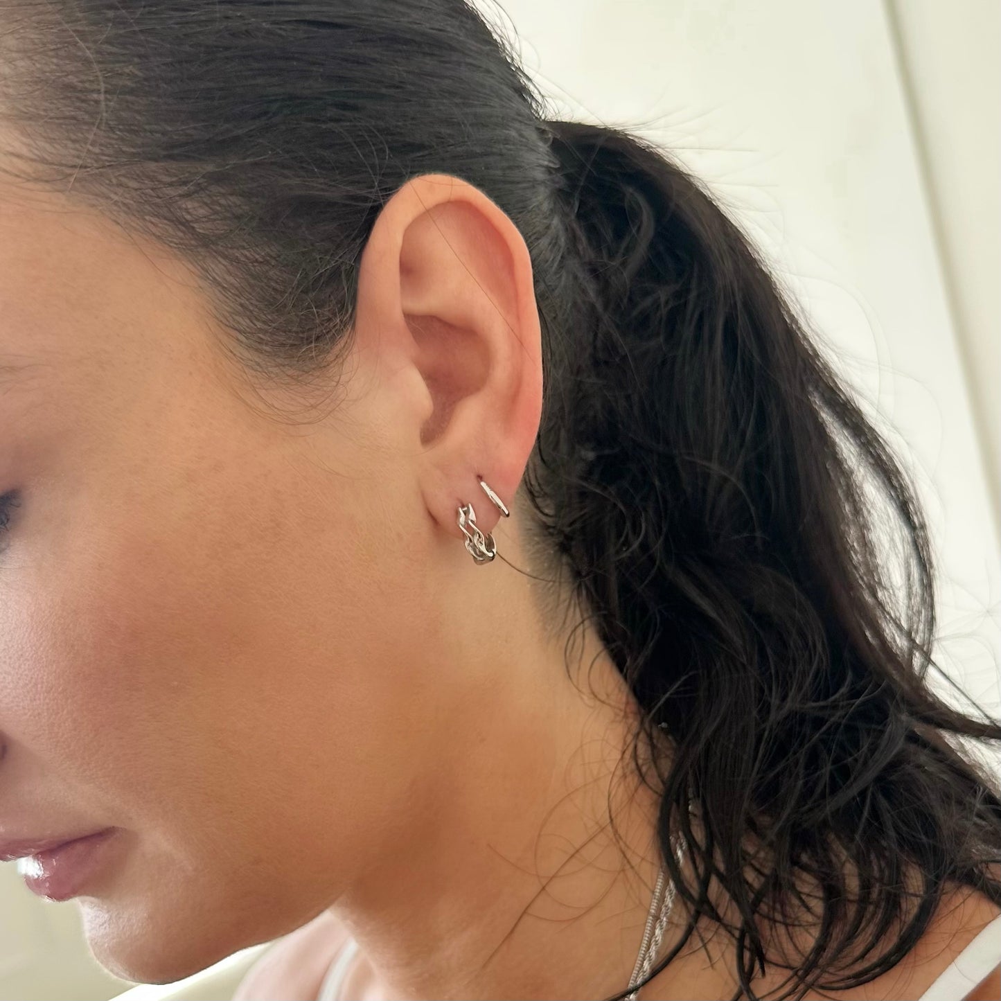 Elevation Hoop Earrings