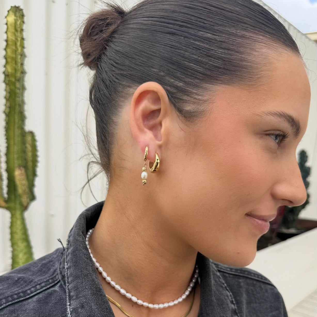 Empire Hoop Earrings - Ever Jewellery