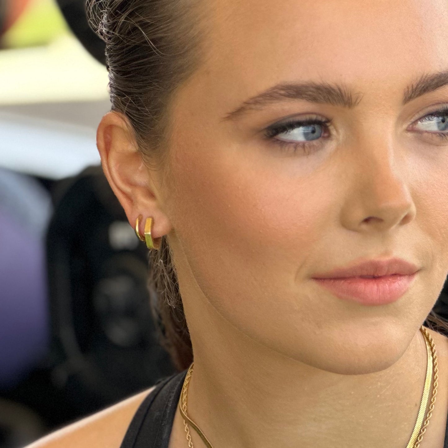 Fast Break Hoop Earrings