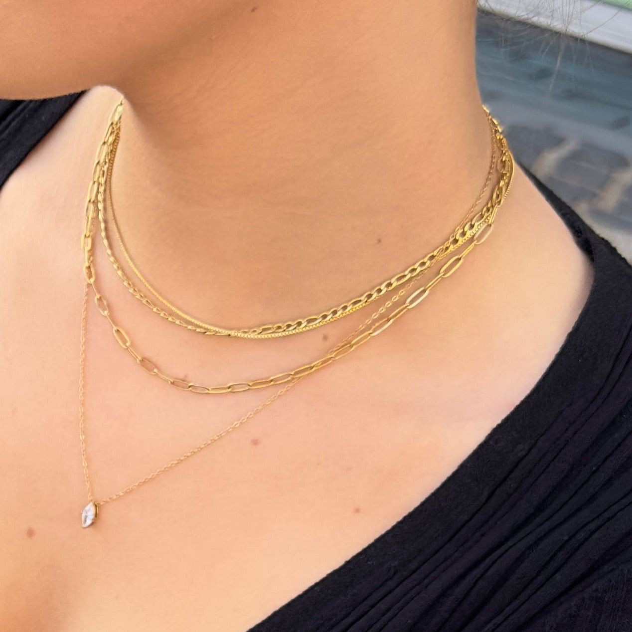 Drop Shot Necklace ** PRE-ORDER ** - Ever Jewellery 