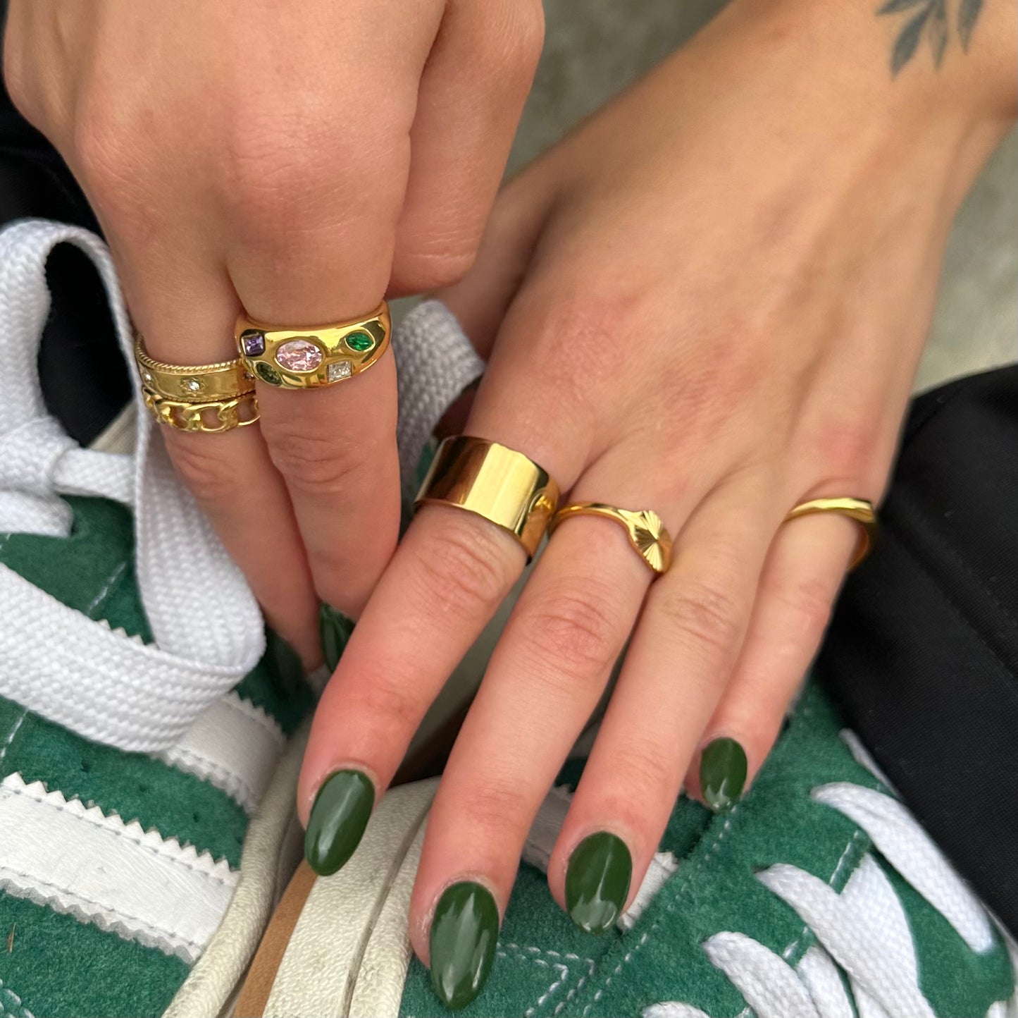 Grandstand Band Ring - Ever Jewellery