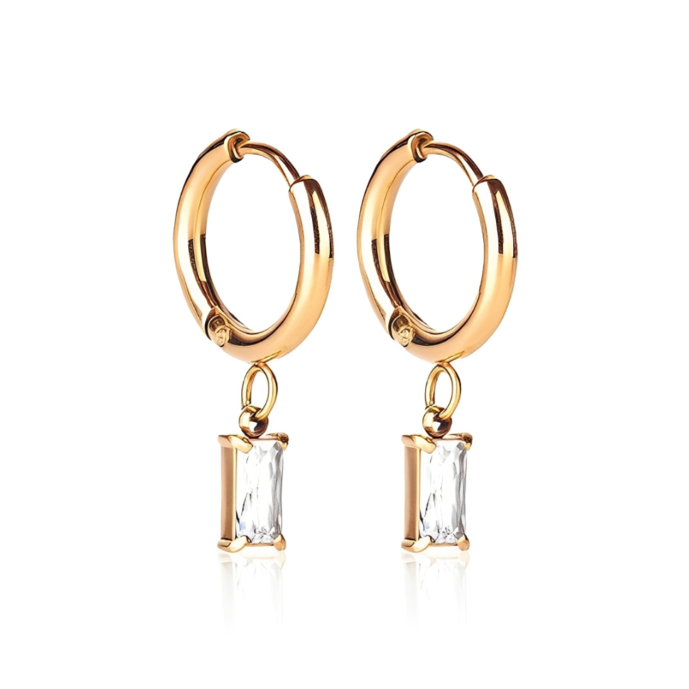 Luxe Gold Drop Earrings - Ever Jewellery