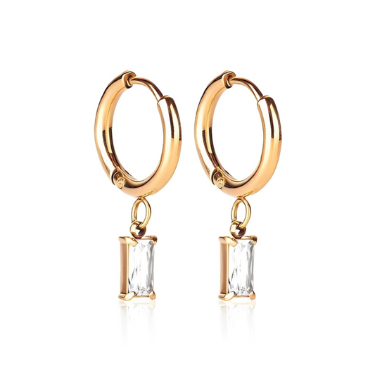 Luxe Gold Drop Earrings - Ever Jewellery