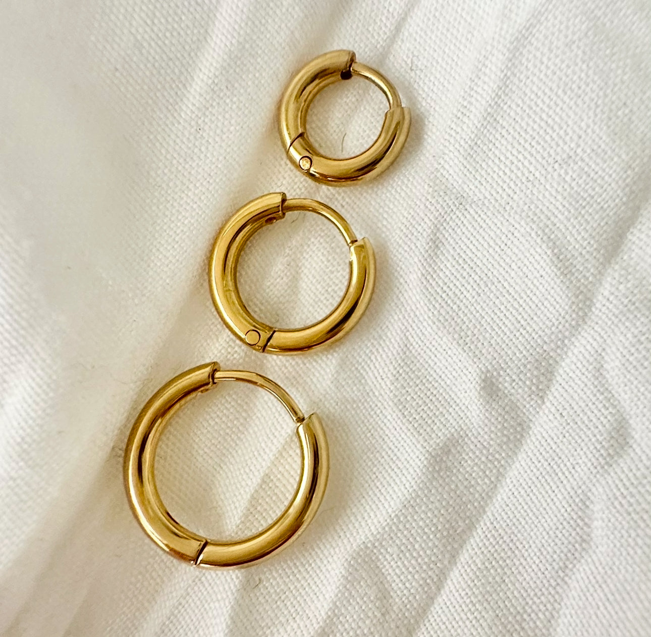 Metro Sleeper Hoops - Three Piece Bundle - Ever Jewellery