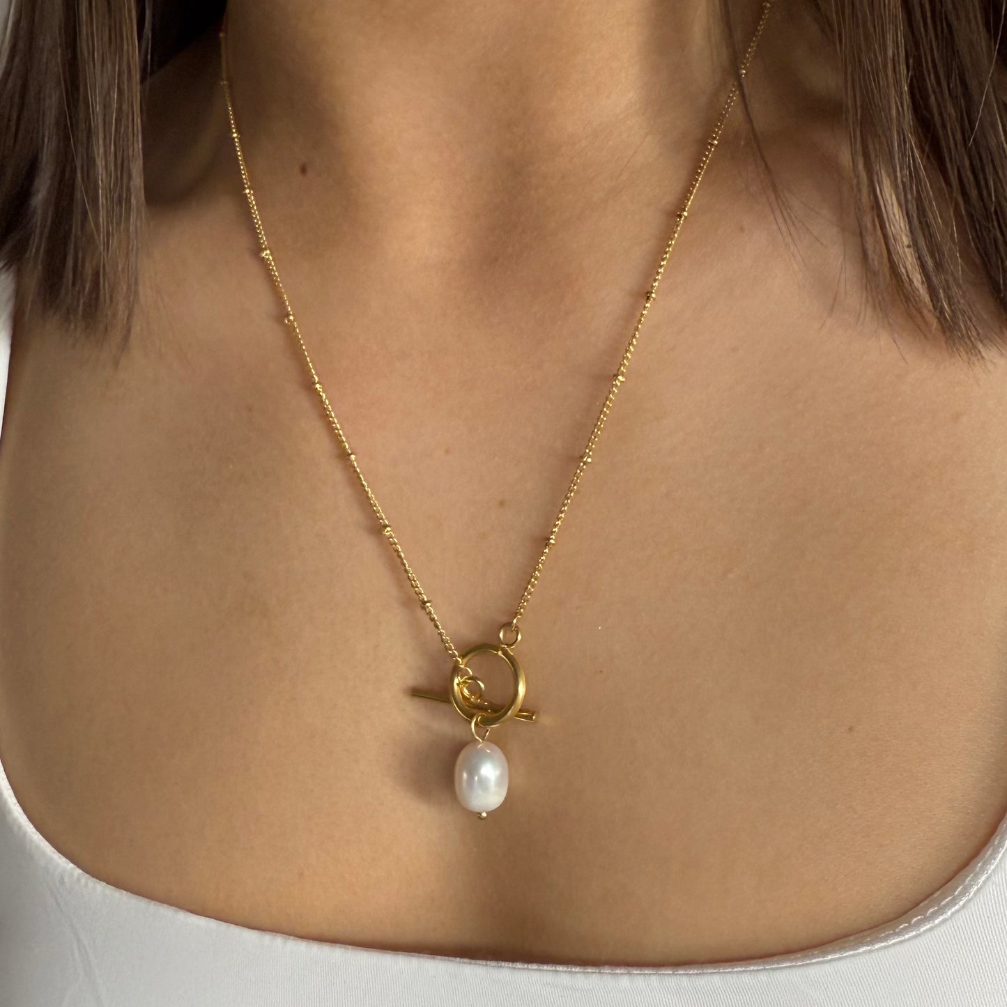 One-On-One Pearl Necklace - Ever Jewellery