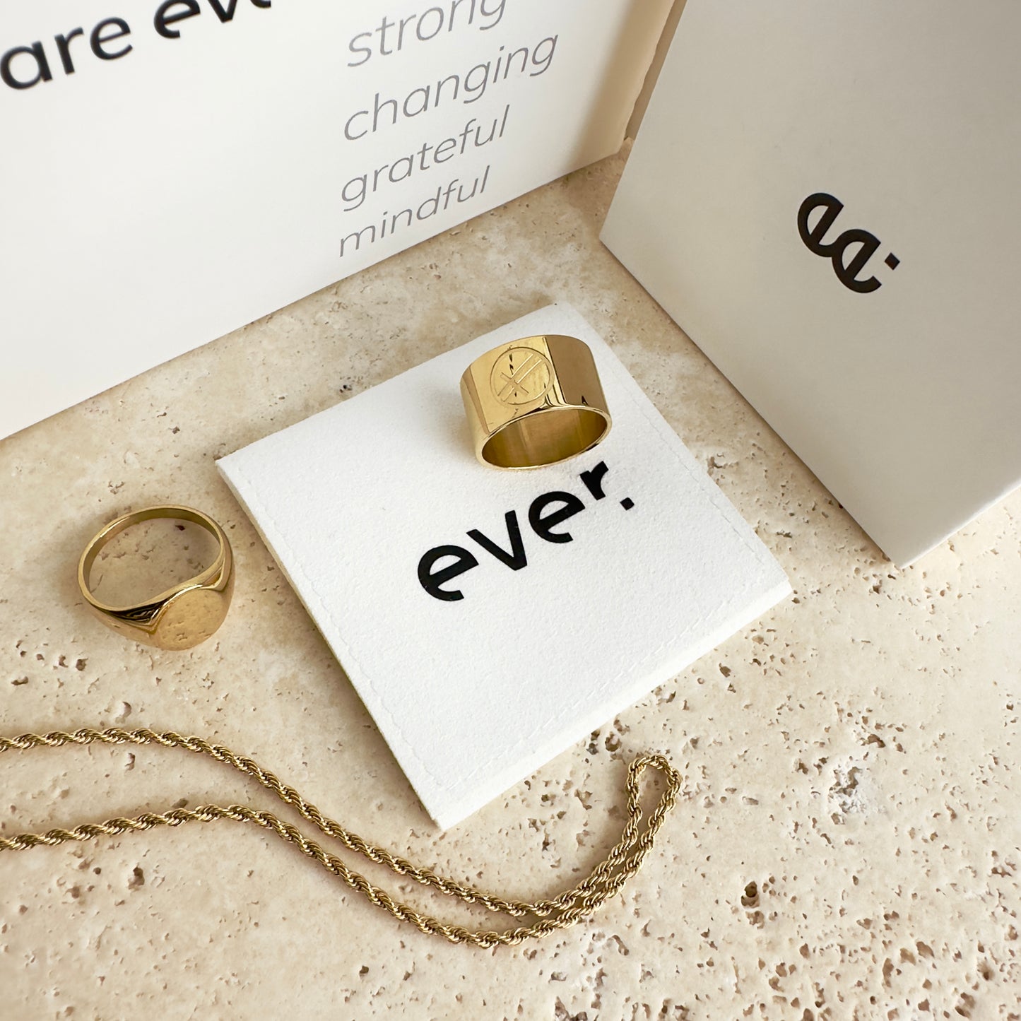 Perform Gold Necklace