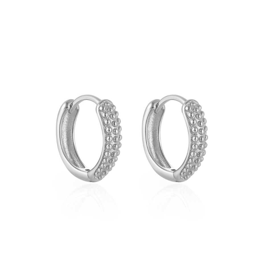 Rebound Huggie Earrings