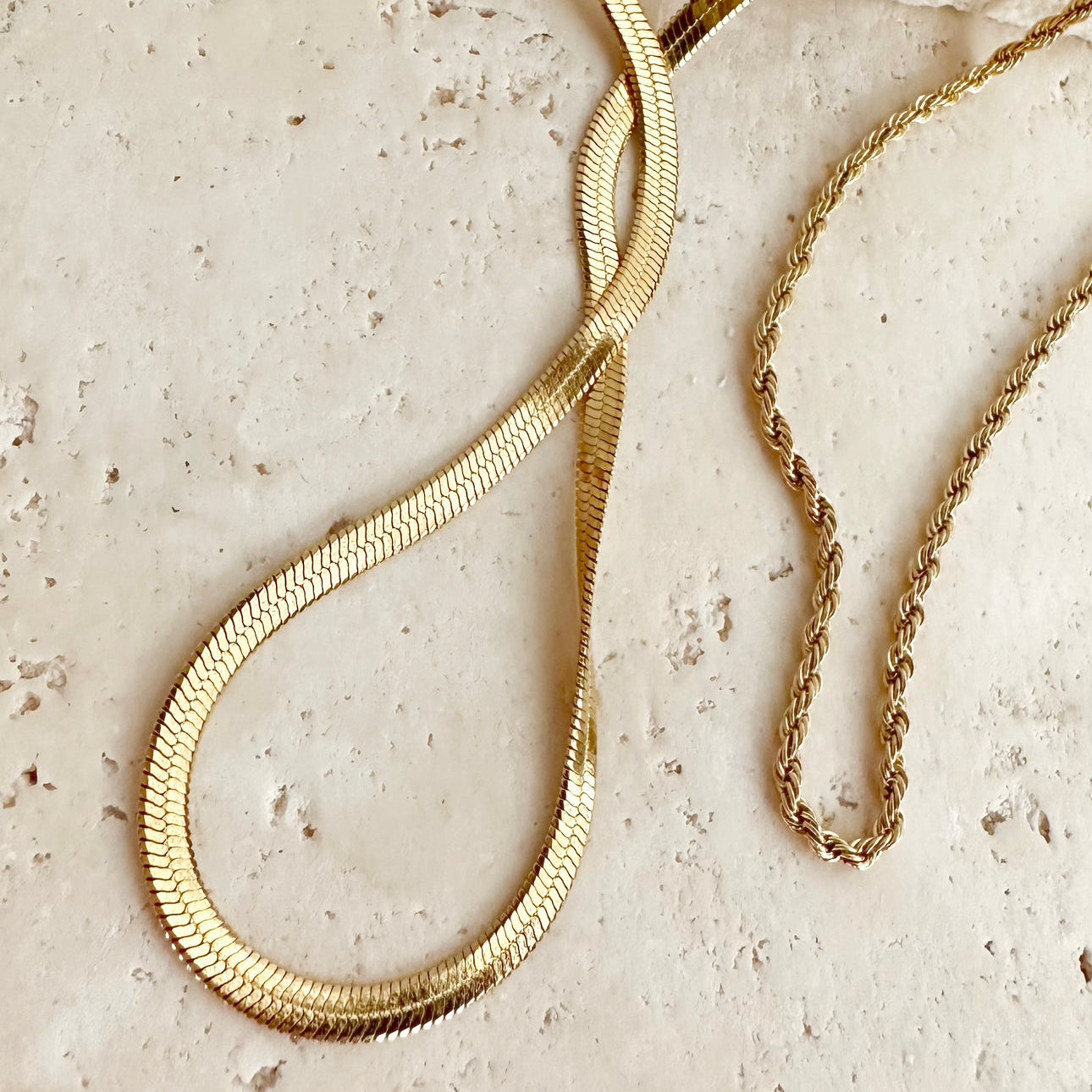 Perform Gold Necklace