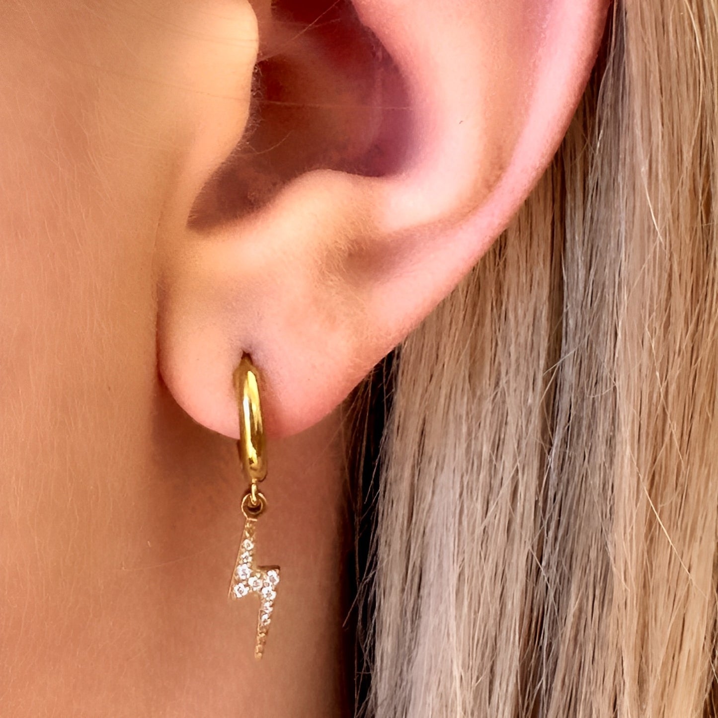 Sprint Huggie Earrings - Ever Jewellery
