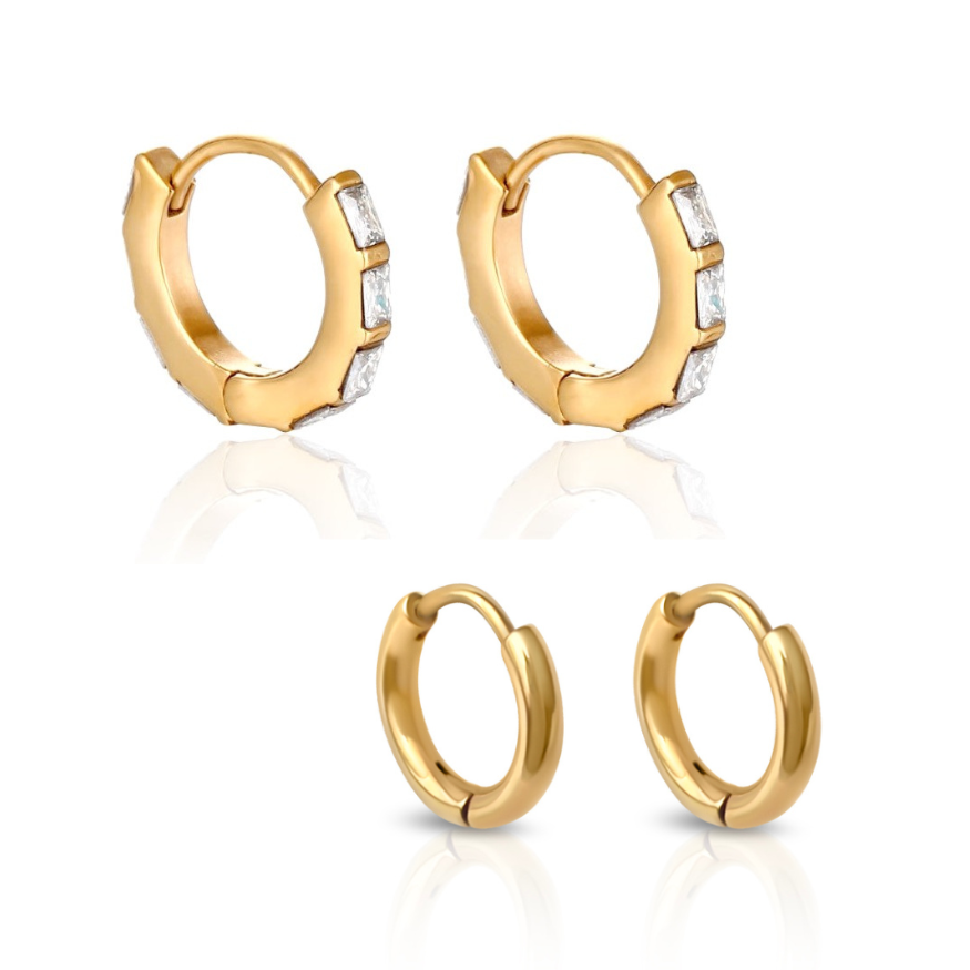 Undefeated Hoops + Metro Sleepers Bundle - Ever Jewellery