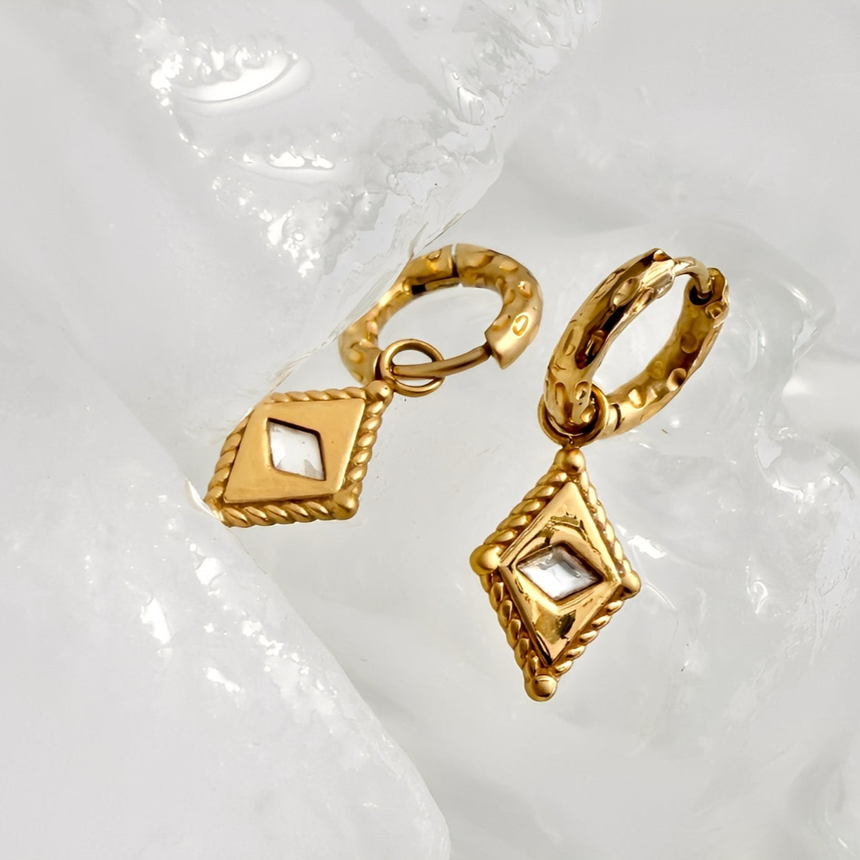 Arena Huggie Earrings