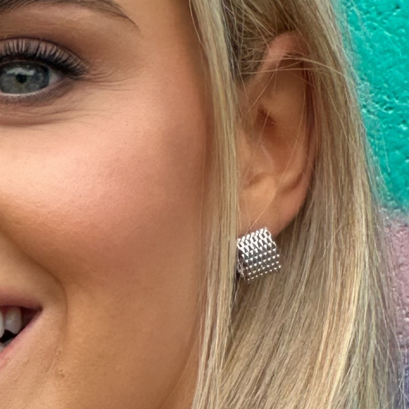Broadway Silver Hoop Earrings - Ever Jewellery