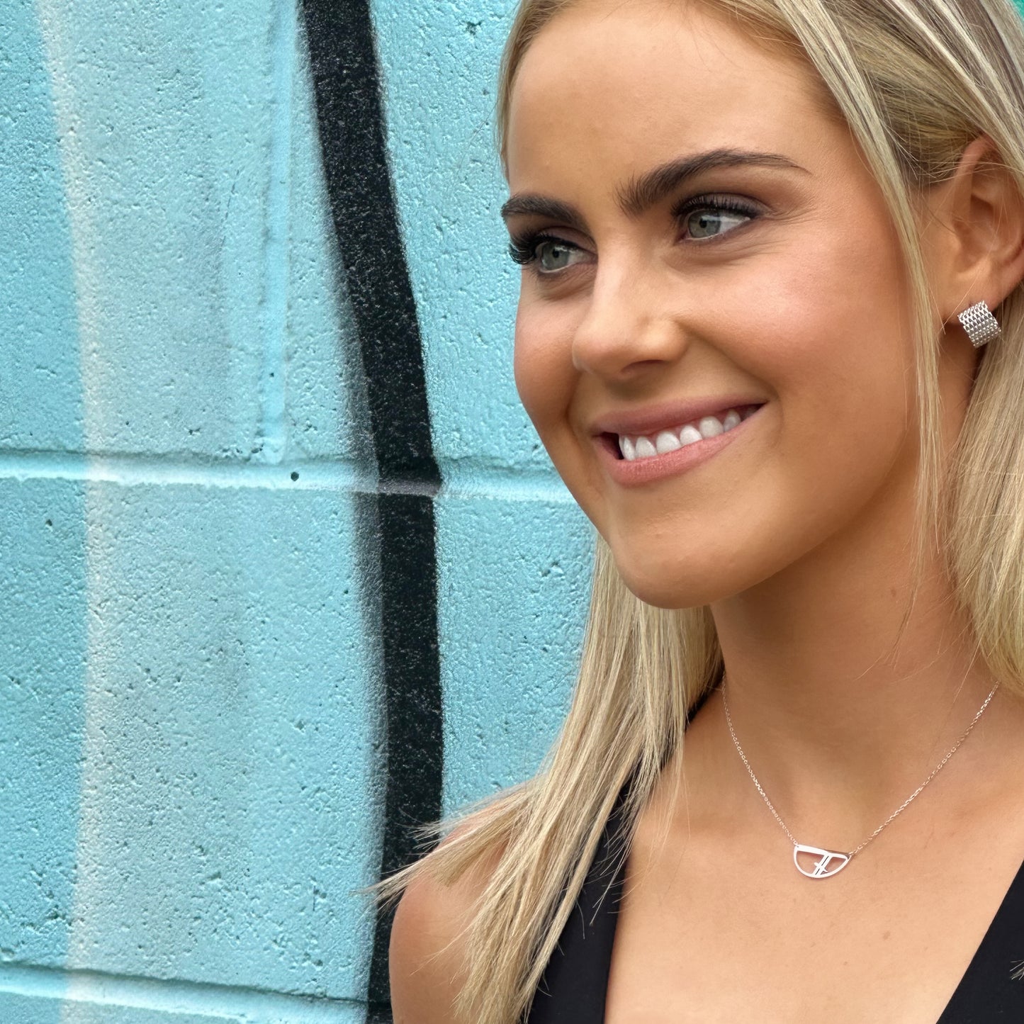 Free Throw Silver Necklace - Ever Jewellery