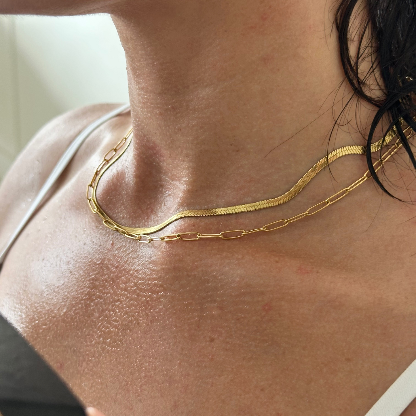 Laneway Necklace styled solo – sporty and minimal, made to move
