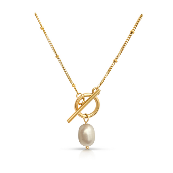 one-on-one-pearl-necklace-gold-chain-toggle-clasp-product-shot-ever-jewellery