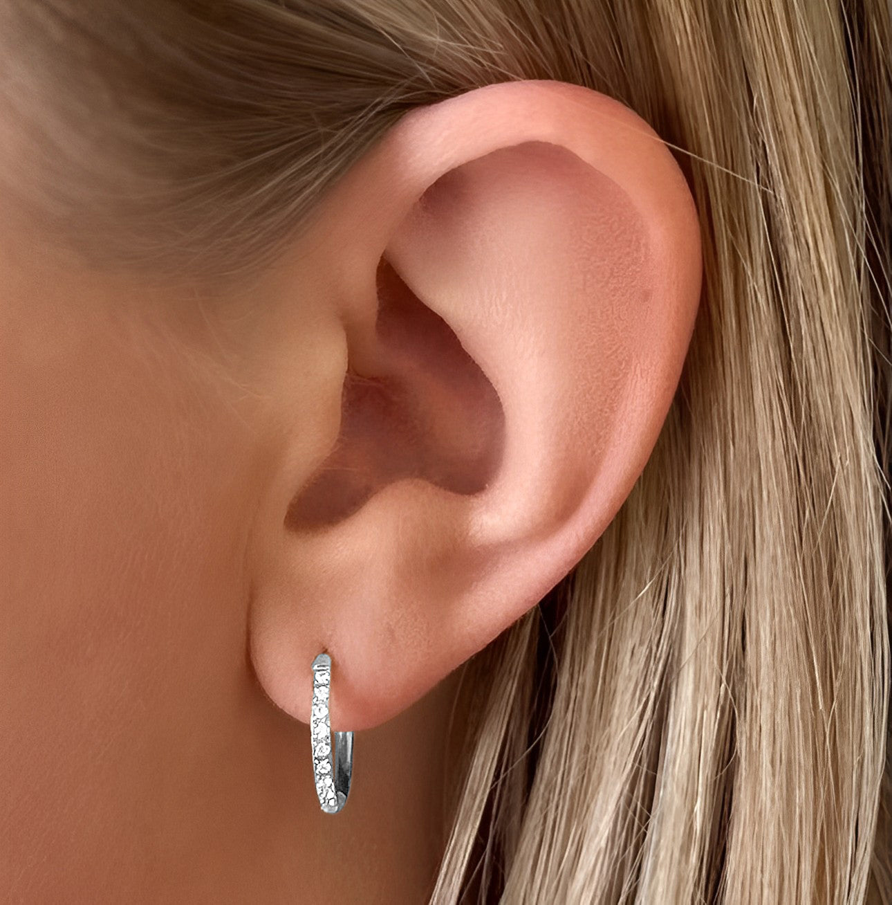 Sidewalk Necklace + Transition Sleeper Earrings Bundle – SILVER