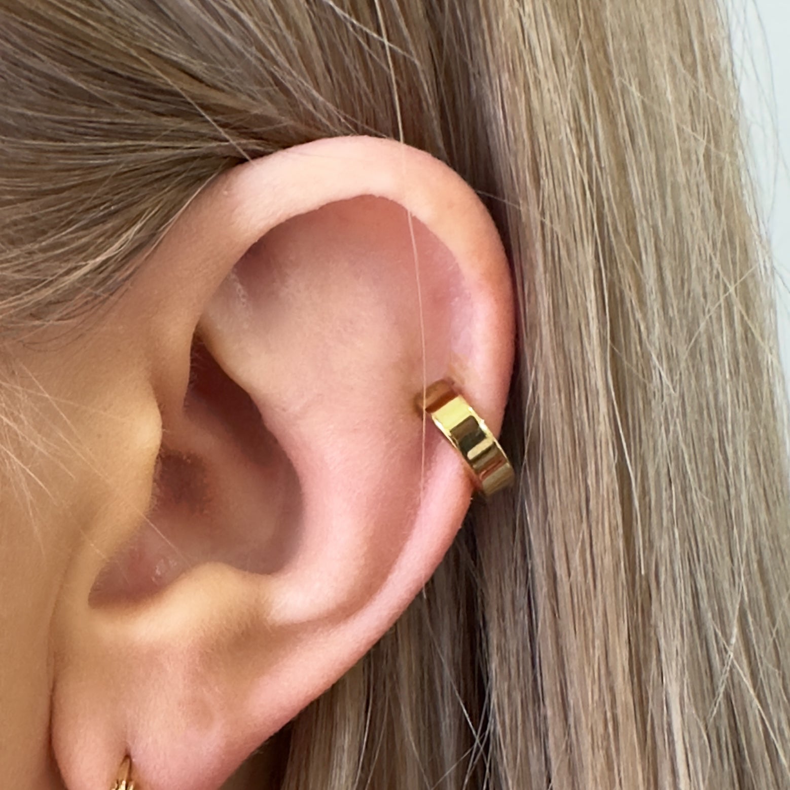 Unite Gold Ear Cuff - Ever Jewellery