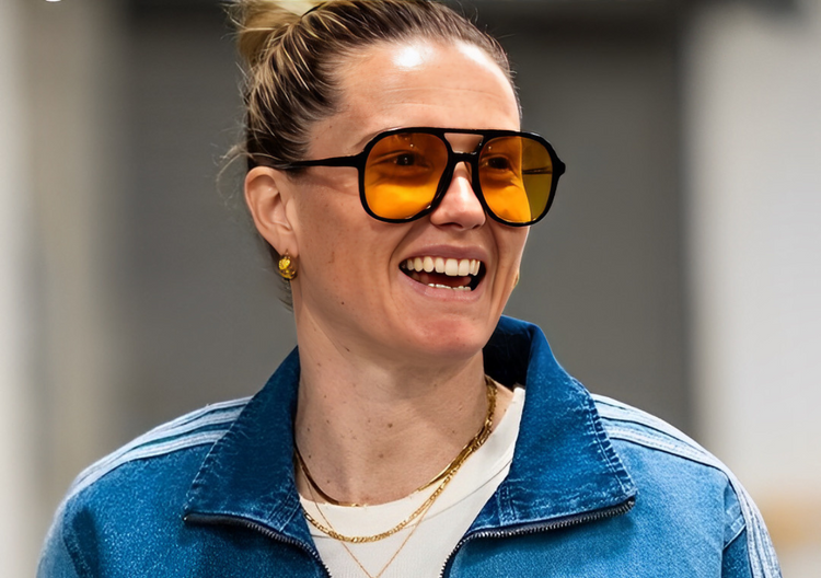 Sami Whitcomb WNBA star wearing EVER jewellery