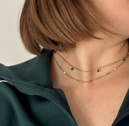 Off Duty Emerald Necklace - Ever Jewellery 