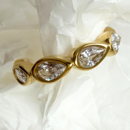Cascade Gold Ring