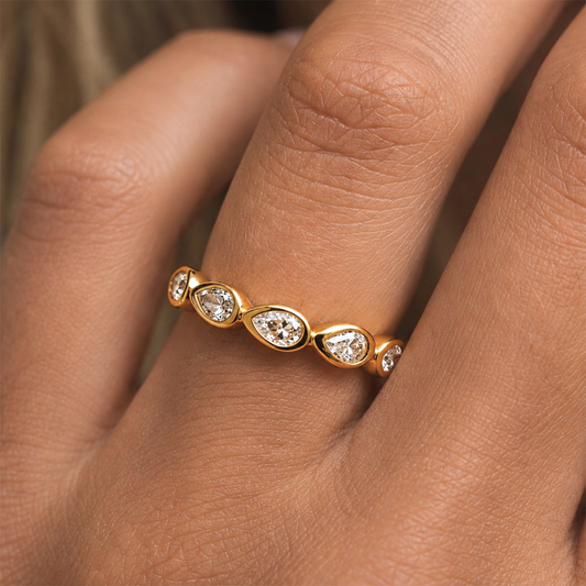 Cascade Gold Ring