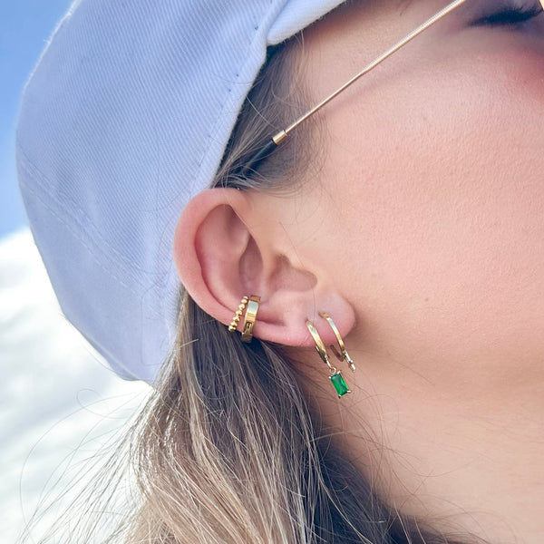 Switch Gold Ear Cuff - Ever Jewellery 