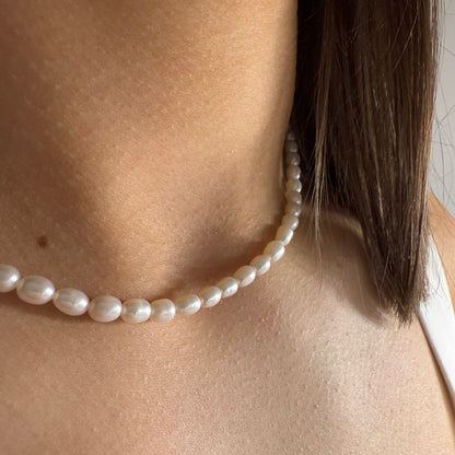 City Lights Pearl Beaded Necklace - Ever Jewellery 