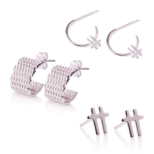 Silver Earrings Bundle - Ever Jewellery 