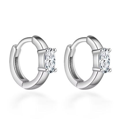 District Silver Earrings - Ever Jewellery 