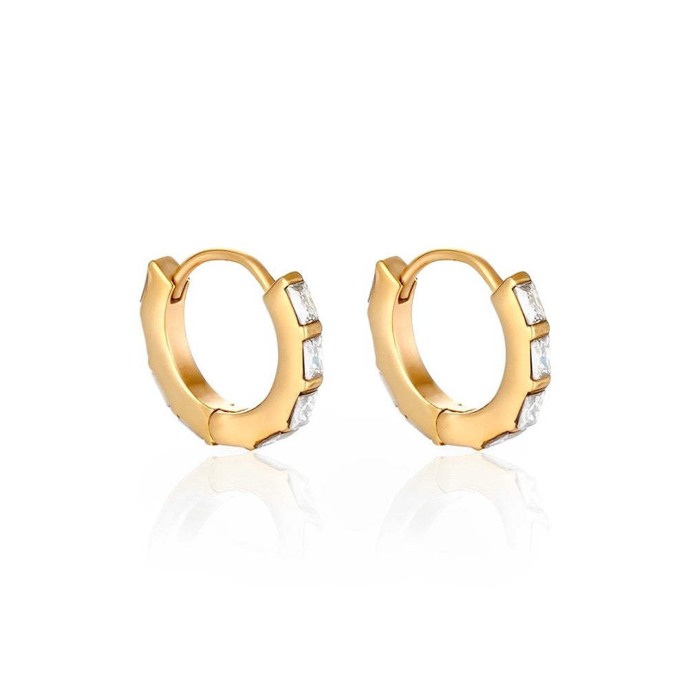 Undefeated Hoop Earrings - Ever Jewellery 