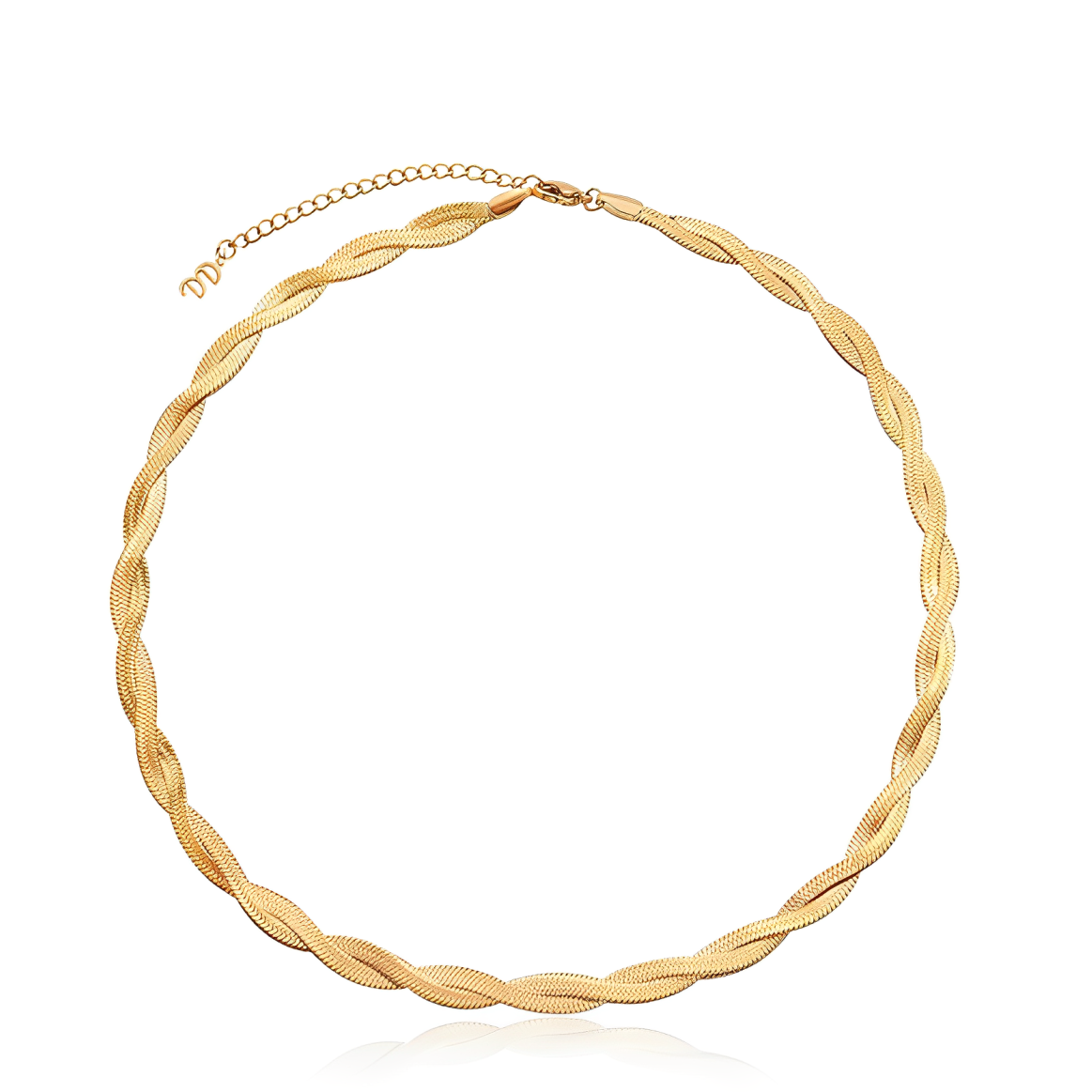 Urban Flow Necklace on white background