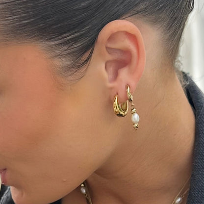 Empire Hoop Earrings - Ever Jewellery 