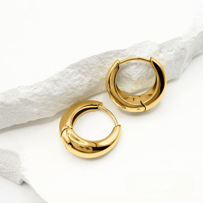 Empire Hoop Earrings
