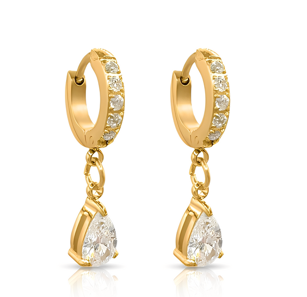 Final Cut Huggie Earrings - Ever Jewellery 