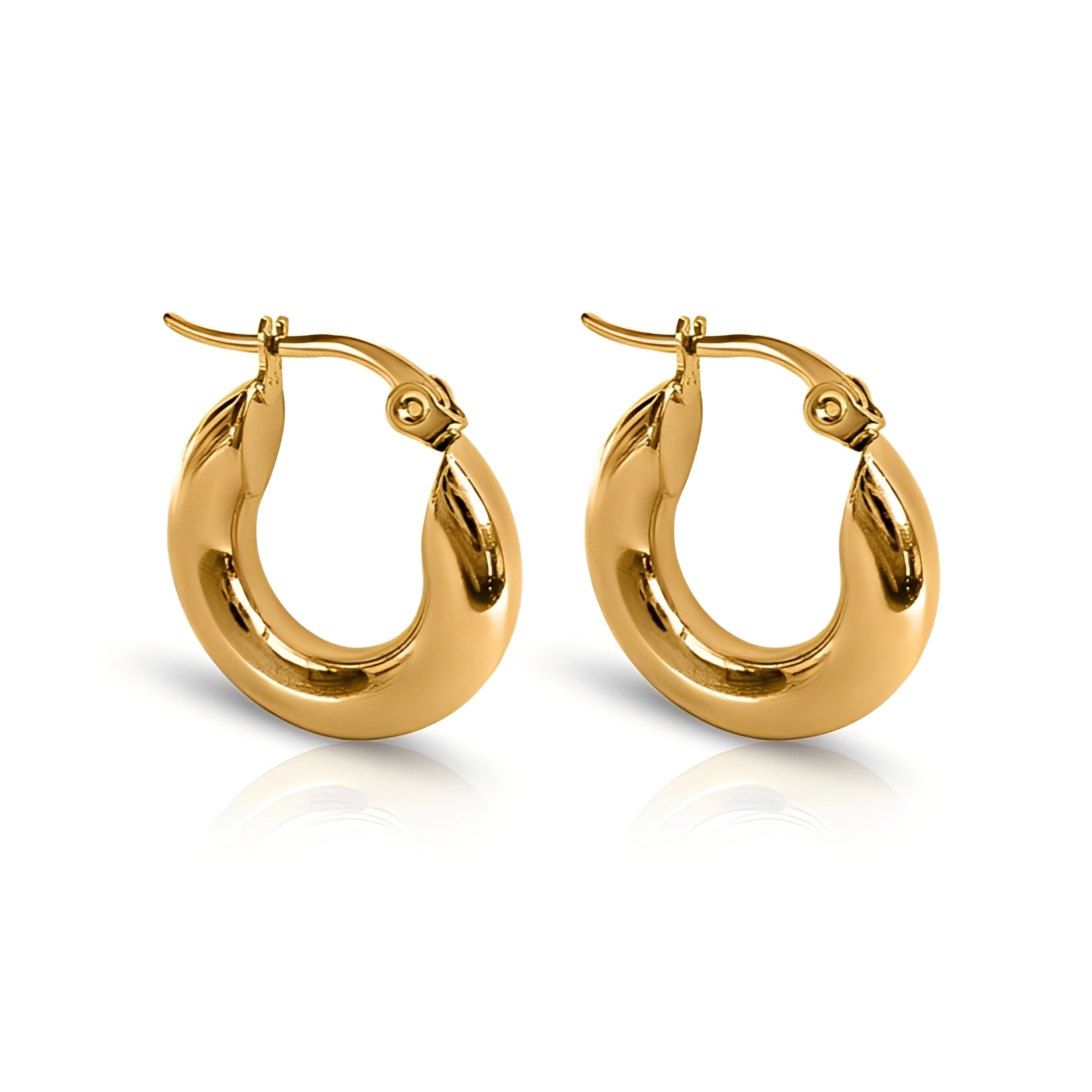 Hustle Hoop Earrings - Small - Ever Jewellery 
