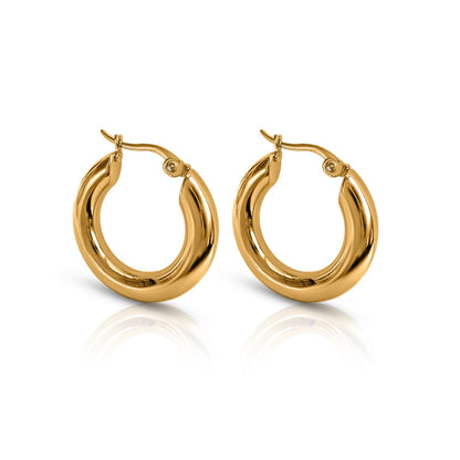 Hustle Hoop Earrings - Large