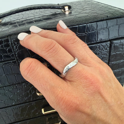 Ripple Silver Ring