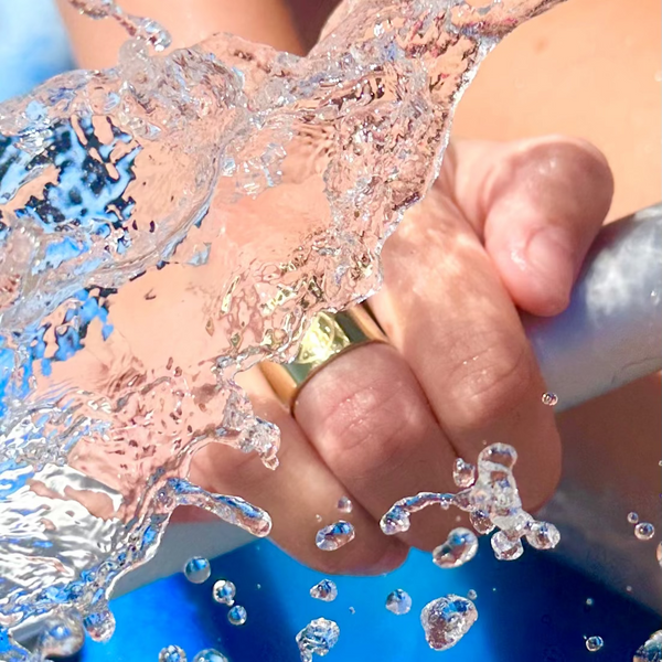 Grandstand Ring in water whilst kayaking