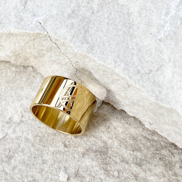 Grandstand Band Ring - Ever Jewellery 