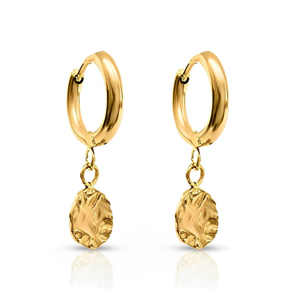 Harmony Gold Huggie Earrings