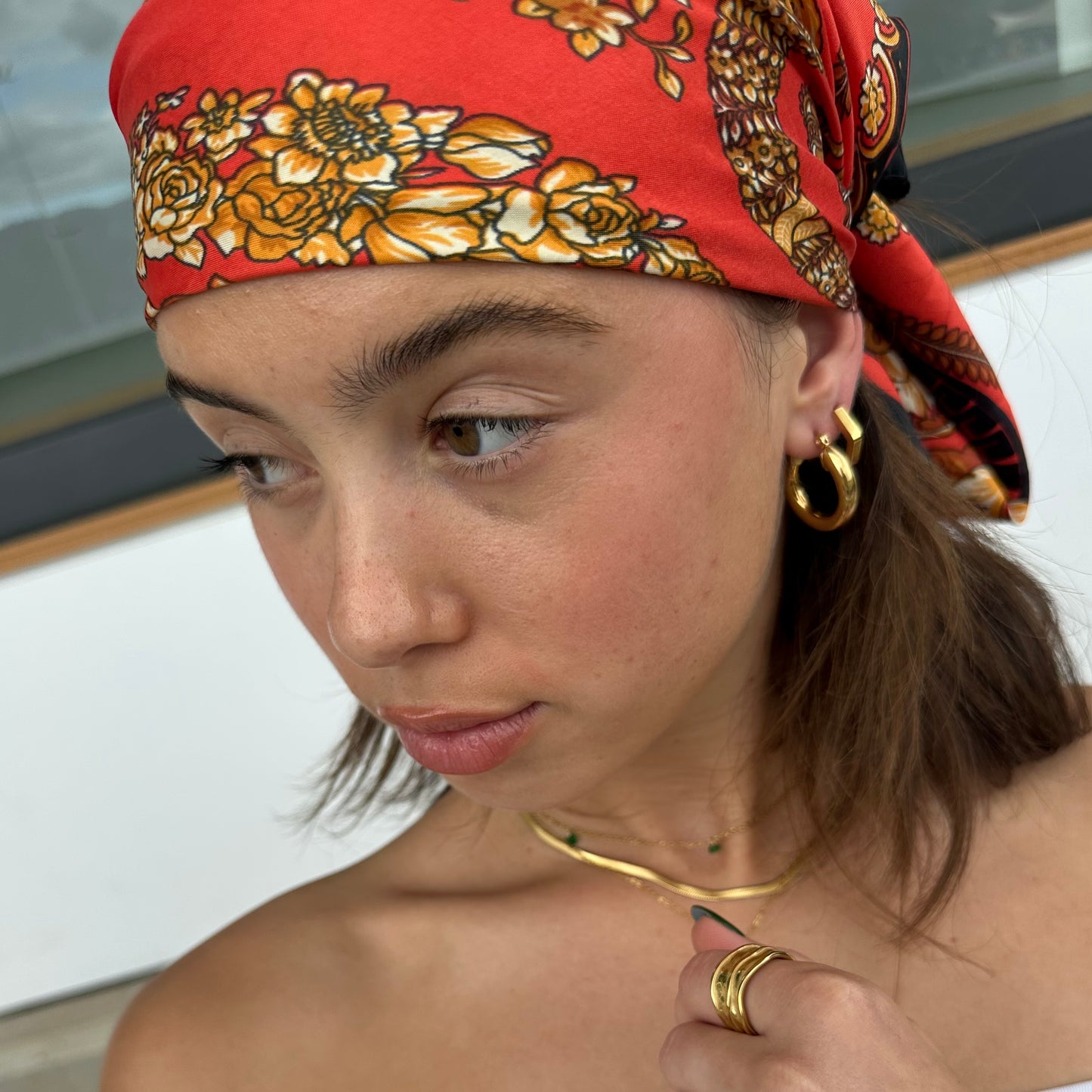 Hustle Hoop Earrings - Large - Ever Jewellery 