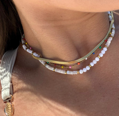 Sidewalk Gold Necklace