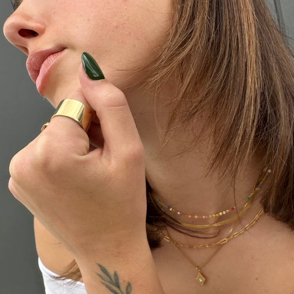 Grandstand Band Ring - Ever Jewellery 