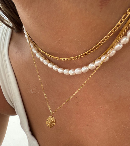 Harmony Huggies + Necklace Bundle - Gold