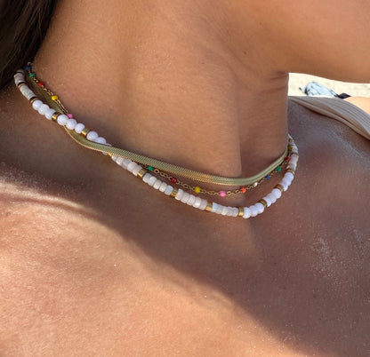 Horizon Beaded Necklace