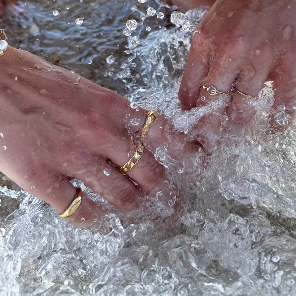 madison-signet-ring-waterproof-worn-in-ocean-ever-jewellery